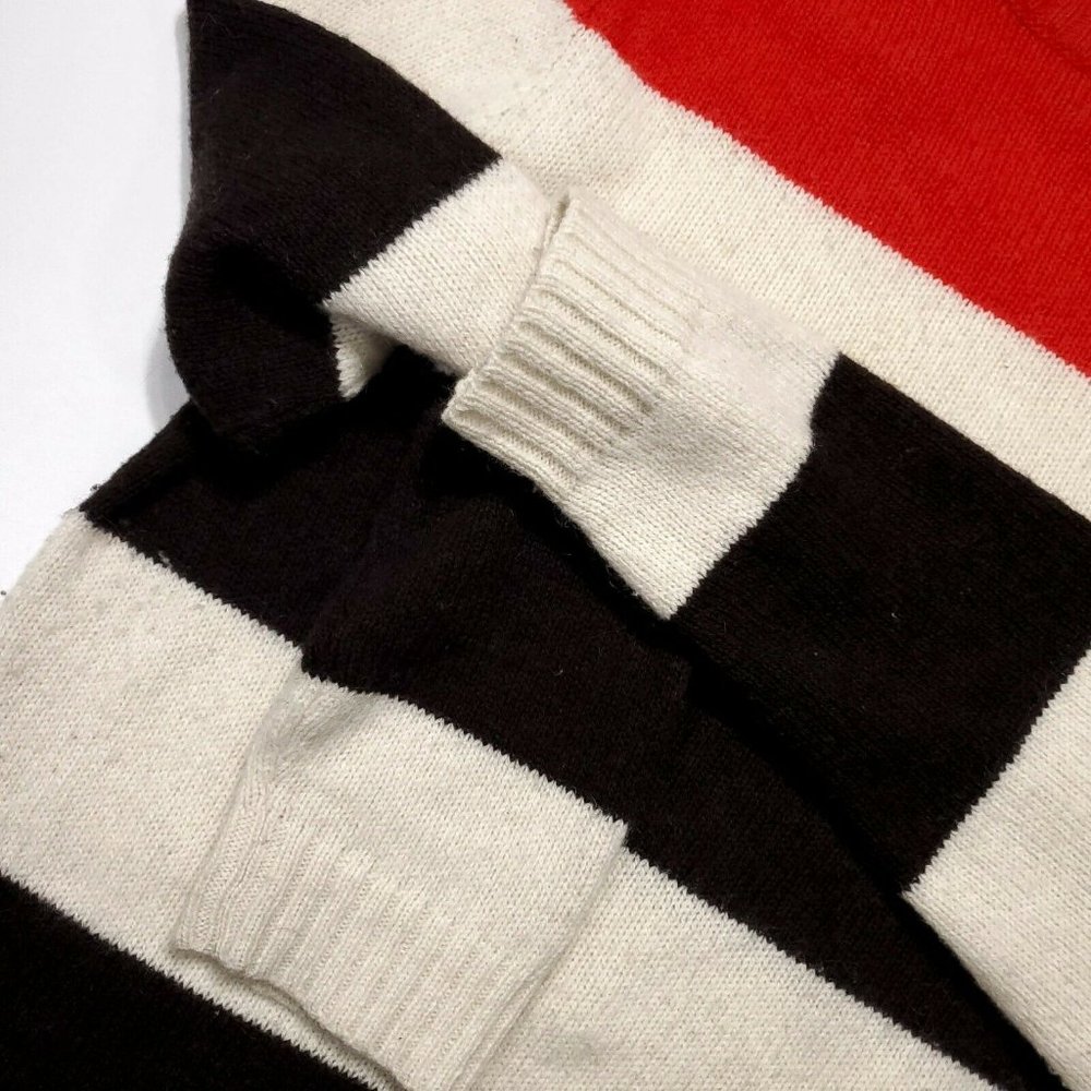 Calvin Klein 205W39NYC (XL) Color Block Sweater ITALY WOOL DESIGNER SOFT - Picture 9 of 11